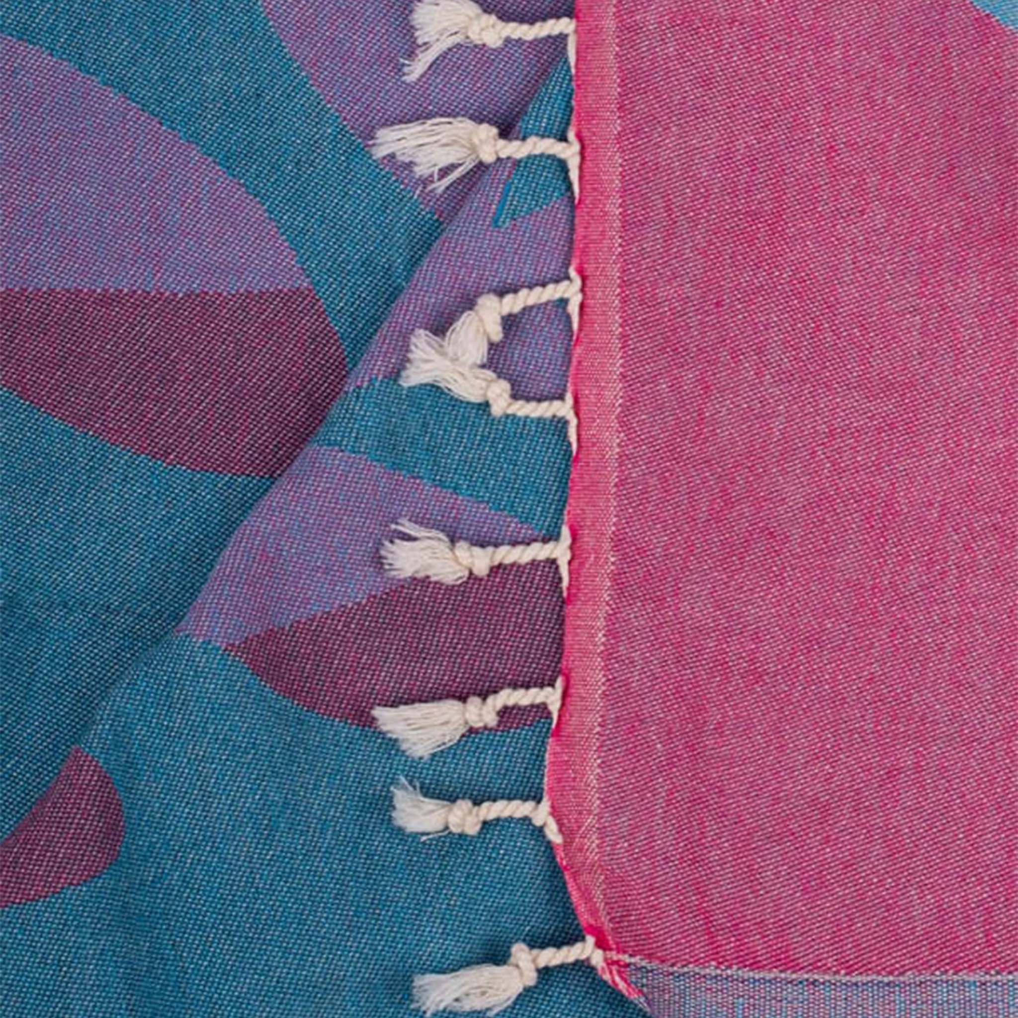 Large Fuchsia Kelp Swirl Towel - Image 4