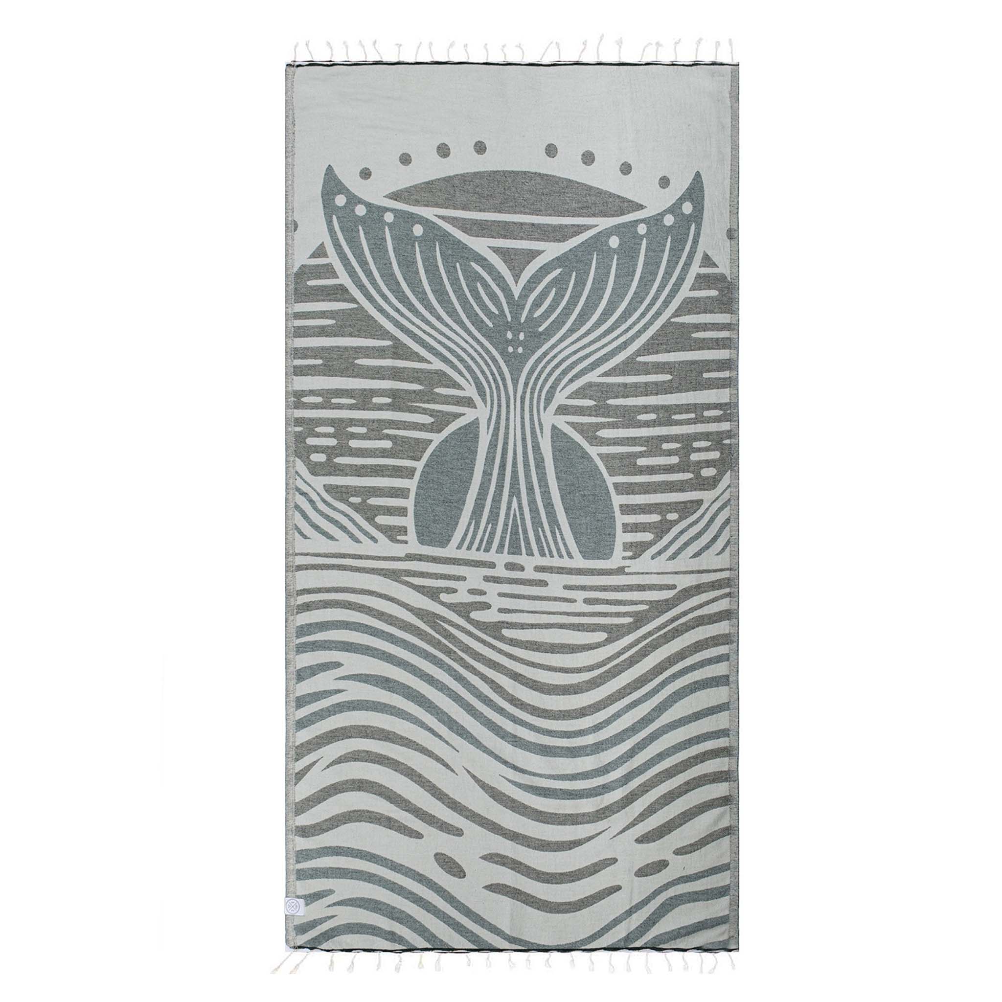 Marisol Whale Tail Towel - Image 2