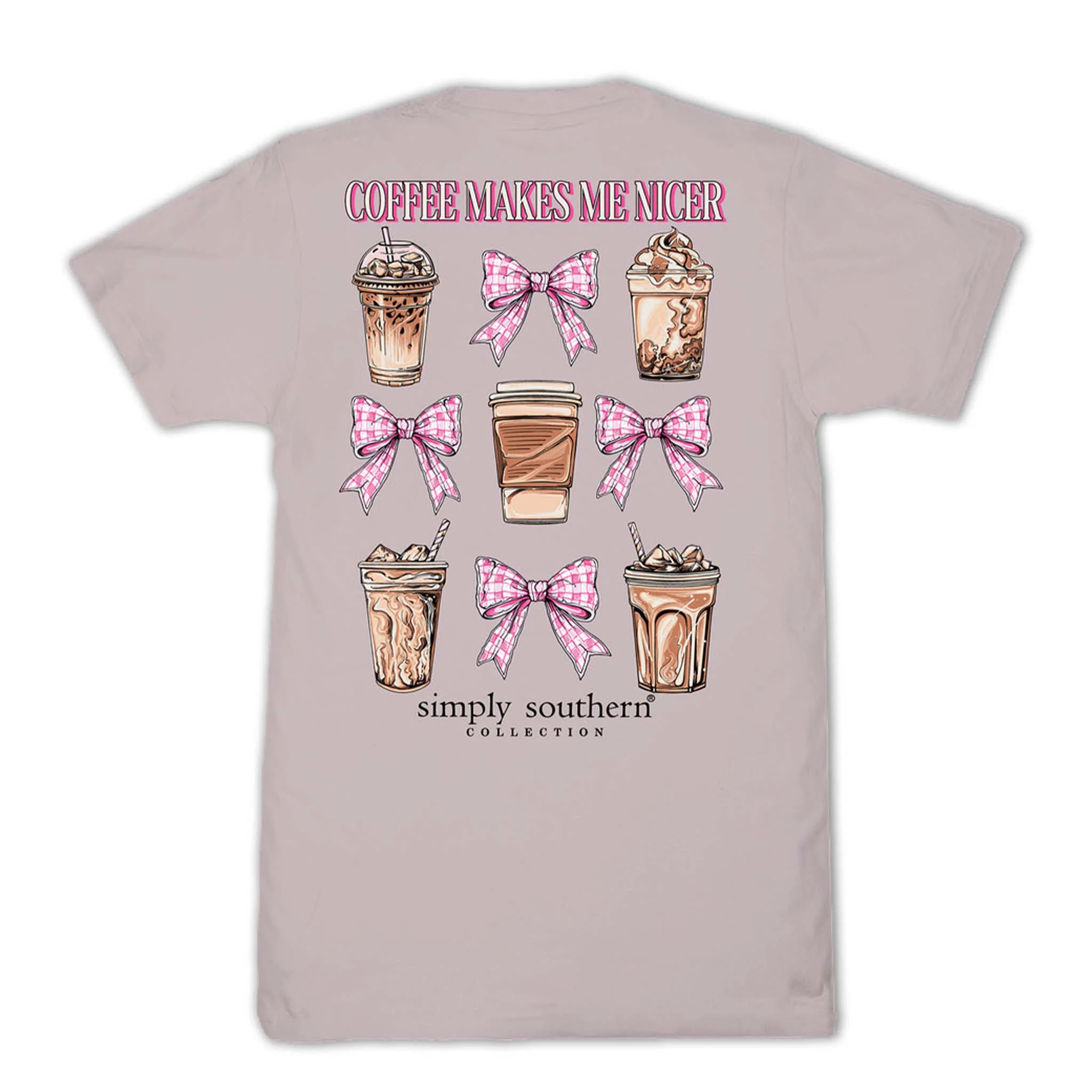 Coffee Makes Me Nicer Short Sleeve T-Shirt