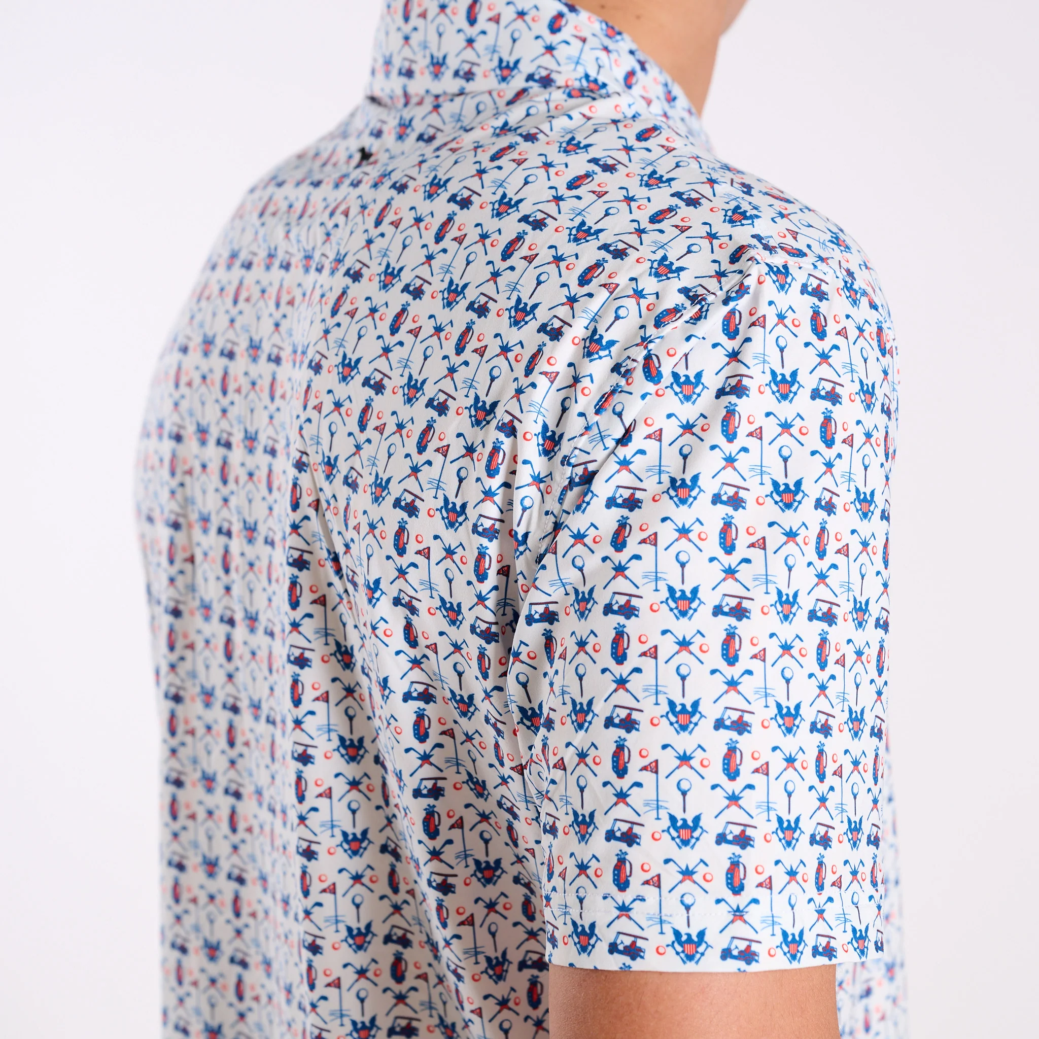 Men's Water Dude Tees and Carts Polo - Image 3