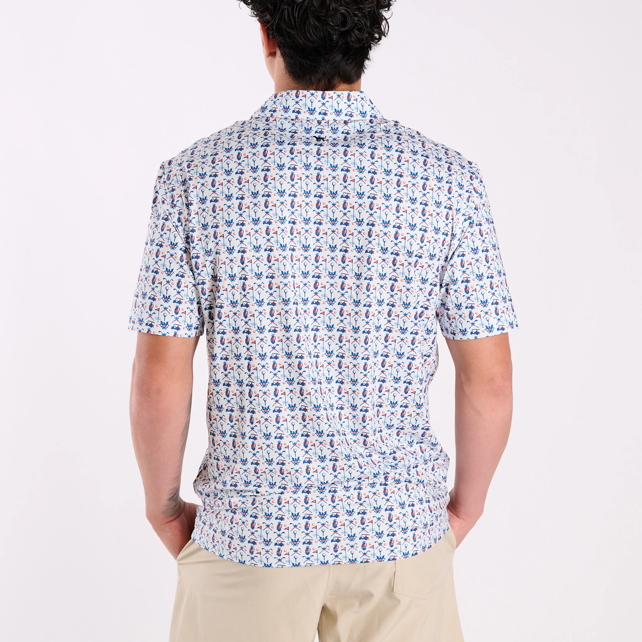 Men's Water Dude Tees and Carts Polo - Image 6