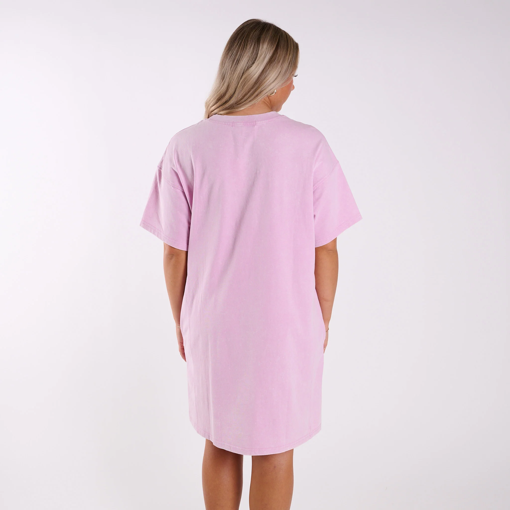 Pink Bow Knit Dress - Image 4