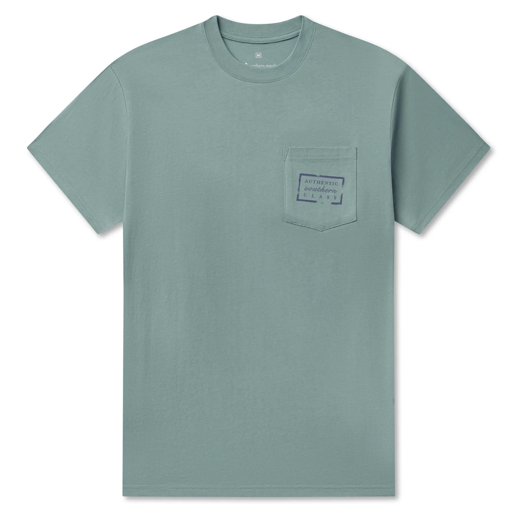 Authentic Short Sleeve T-Shirt in Galacia Green - Image 2