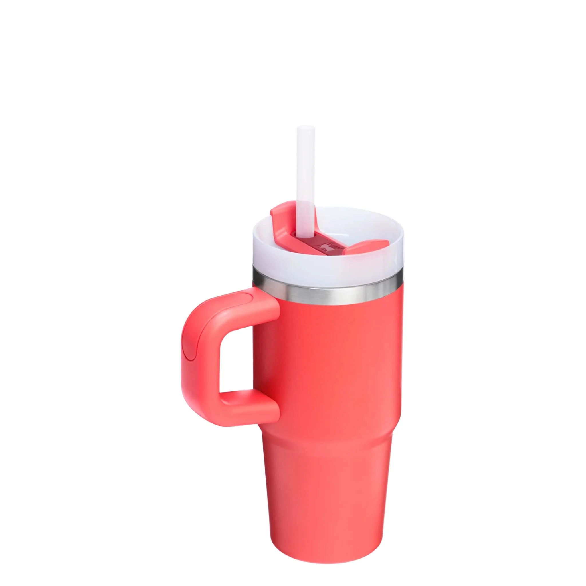 The 14oz Quencher H2.0 Flowstate™ Tumbler in Hot Coral - Image 2