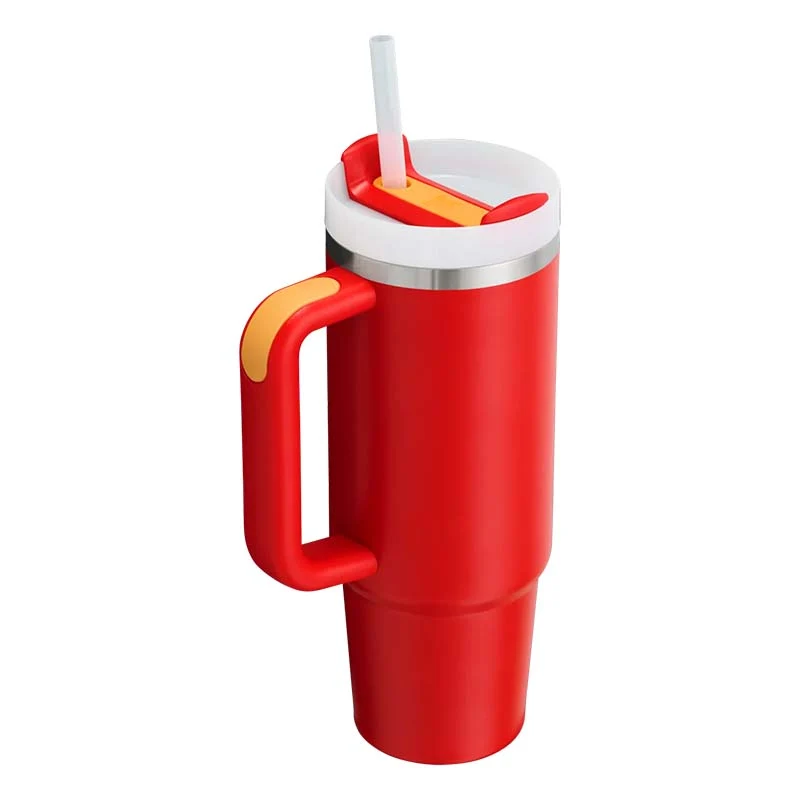 The 30oz Quencher H2.0 Flowstate™ Tumbler in Chili - Image 2
