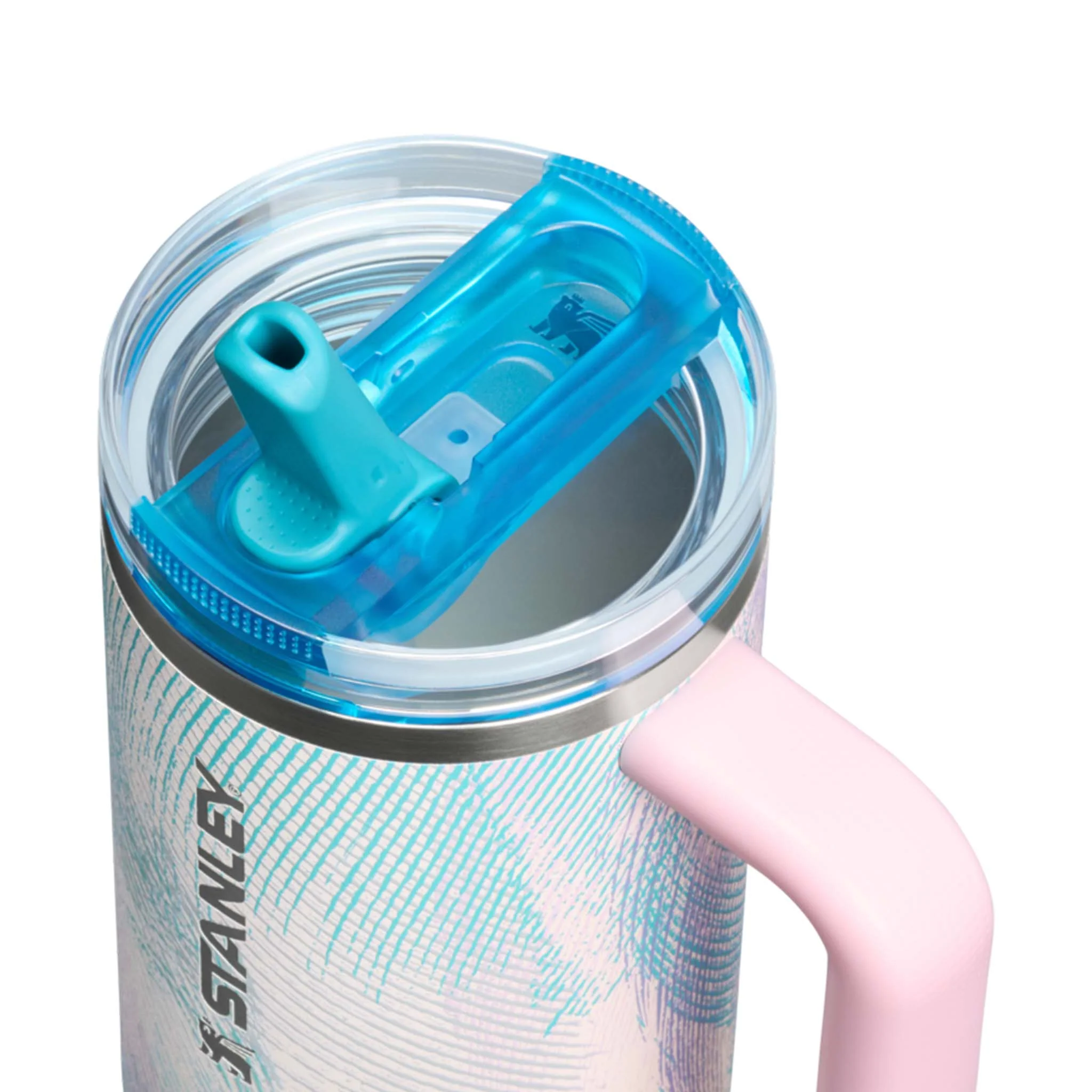 The 30oz Quencher ProTour Flip Straw in Sea Glass Plume - Image 3