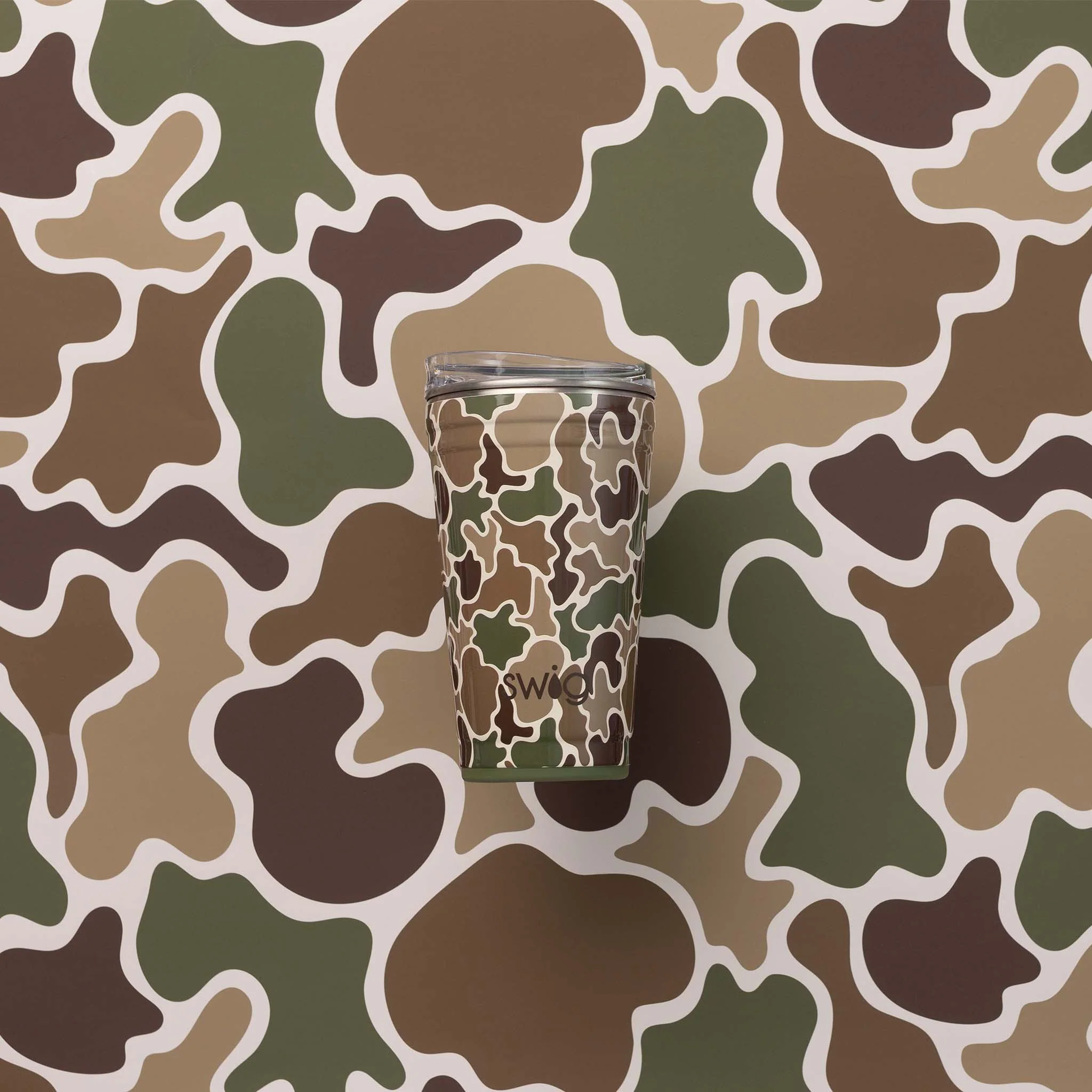 24oz Party Cup in Hunting Camo - Image 2