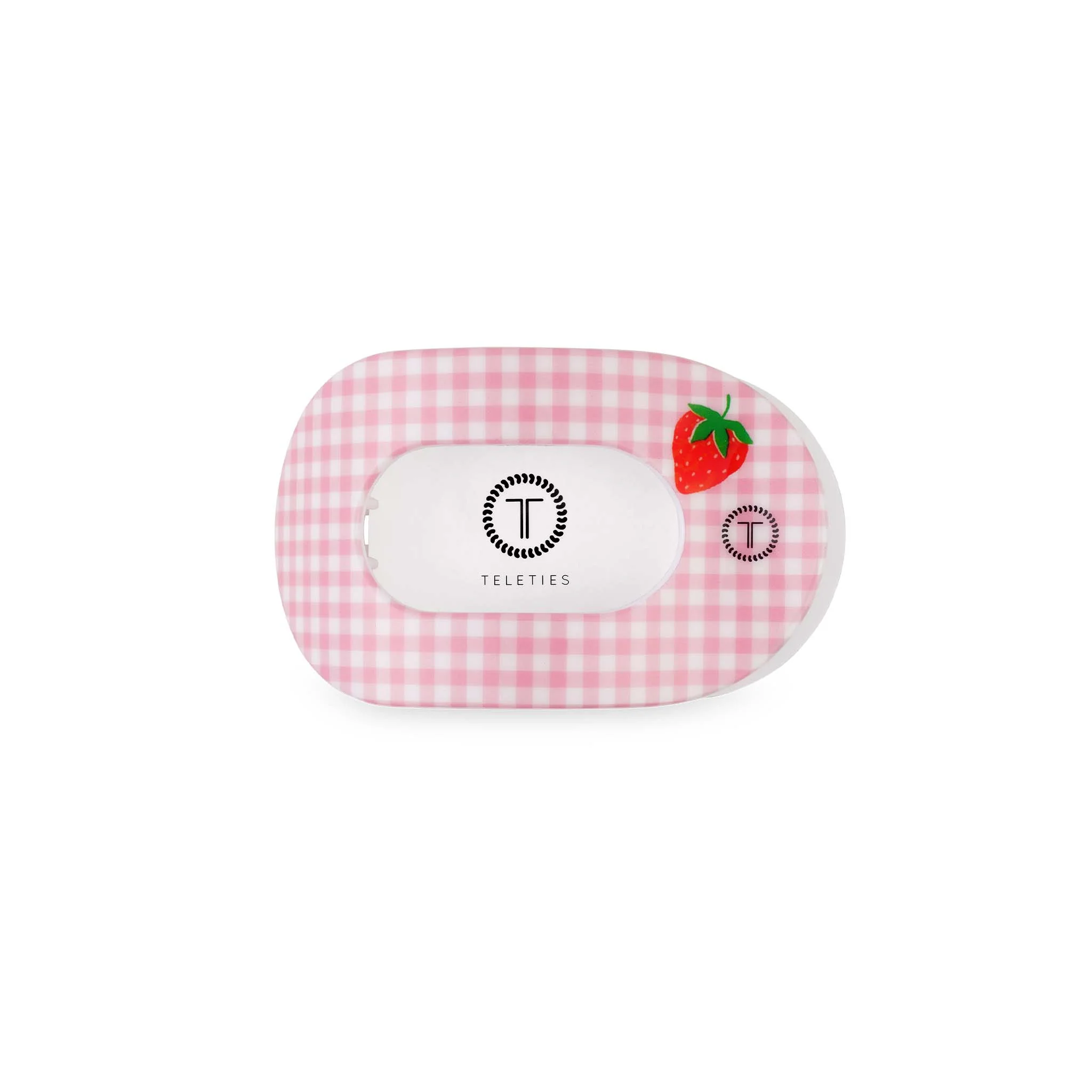 Strawberries Medium Flat Oval Hair Clip