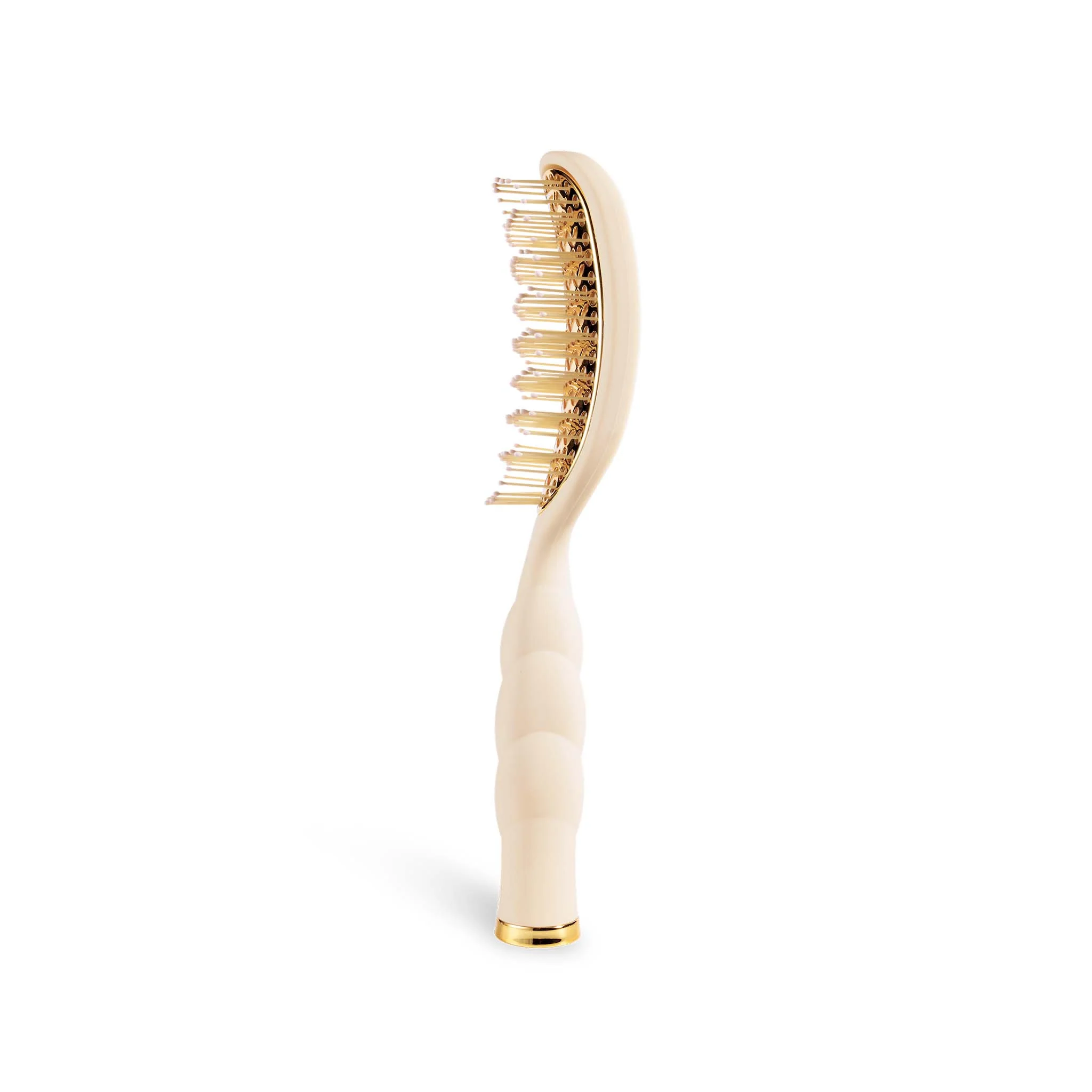 Tan Vented Paddle Hair Brush - Image 4