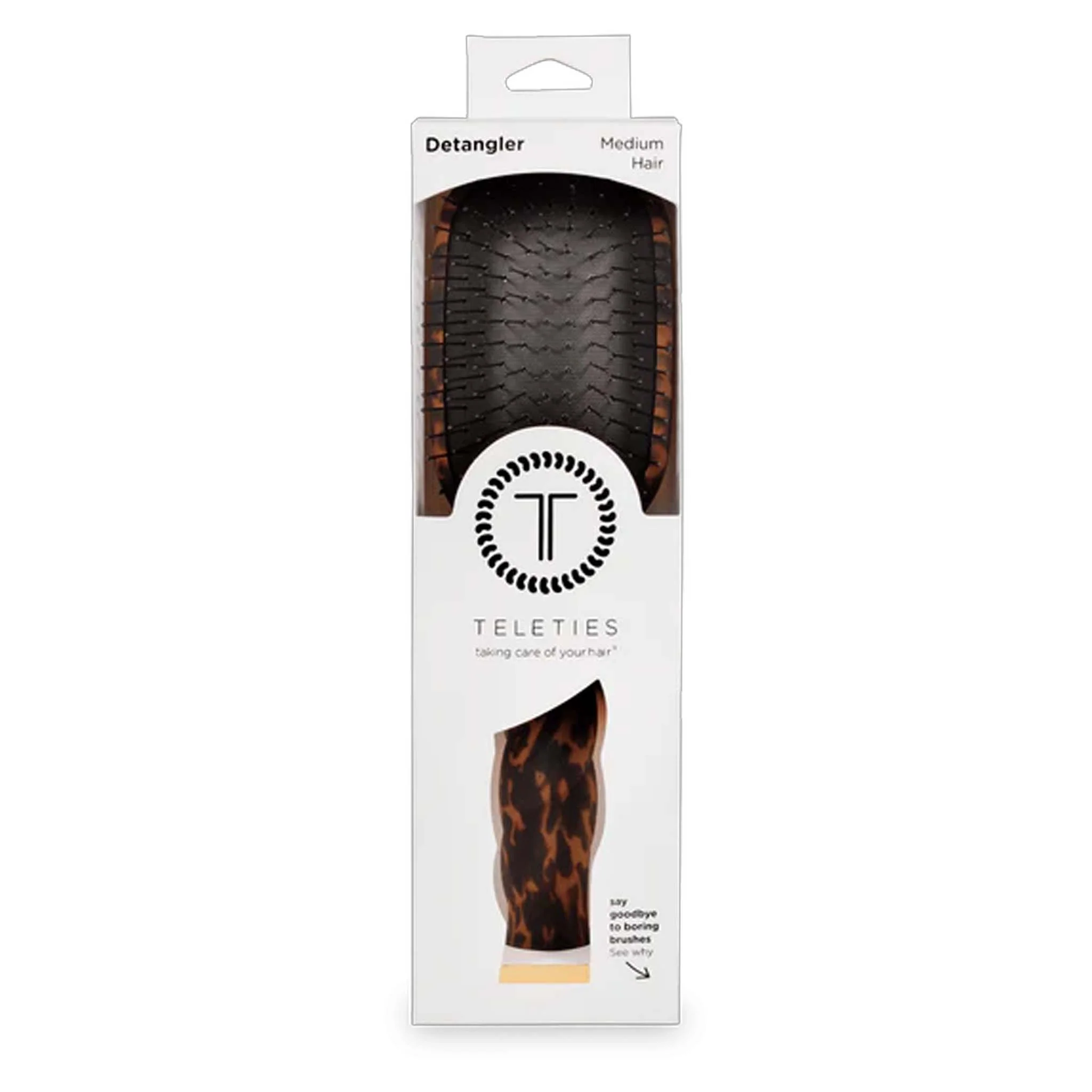 Tortoise Detangler Hairbrush - Image 9