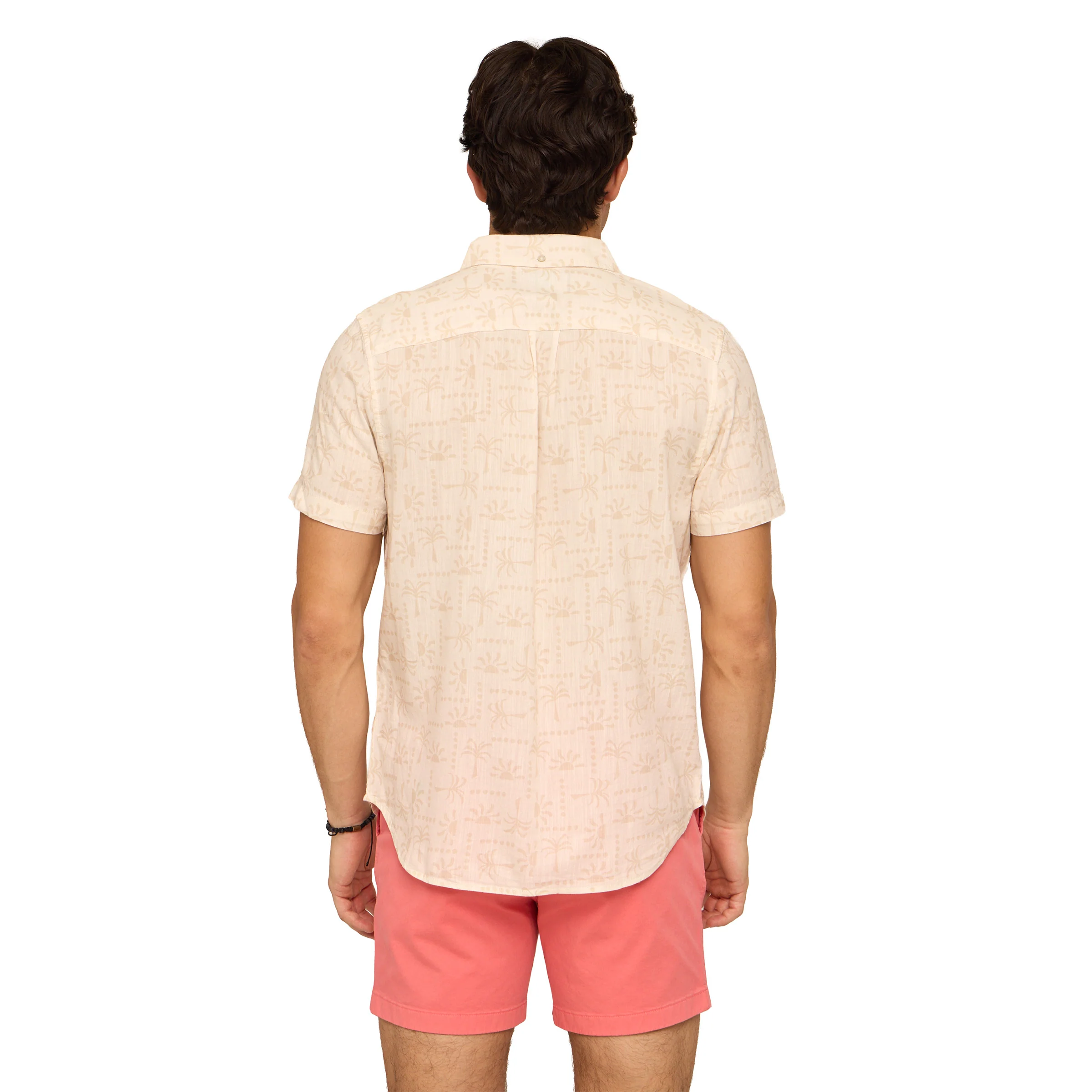 The Easygoer Resort Weave Short Sleeve Button Down Shirt - Image 5