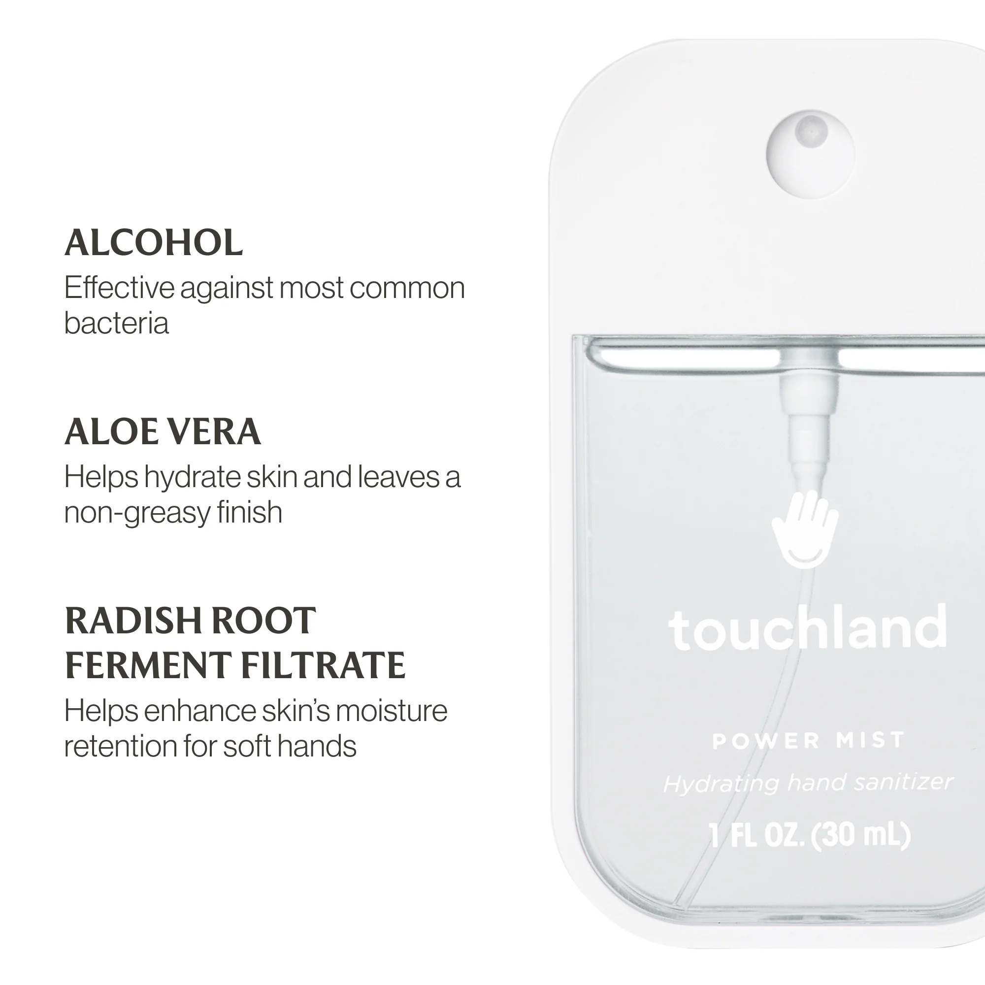 Rainwater Power Mist Hydrating Hand Sanitizer - Image 4