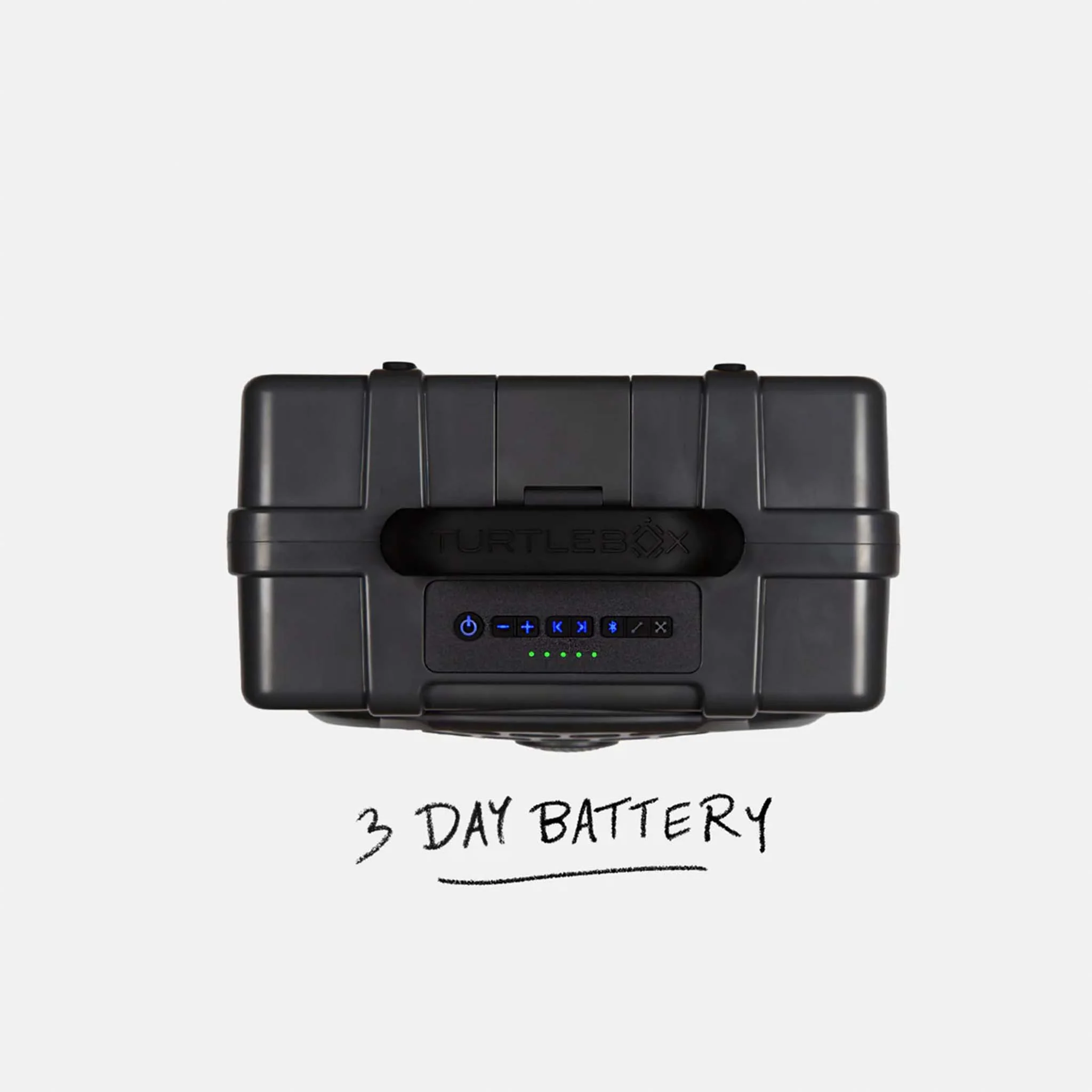 TurtleBox Gen 3 Gray Portable Speaker - Image 4