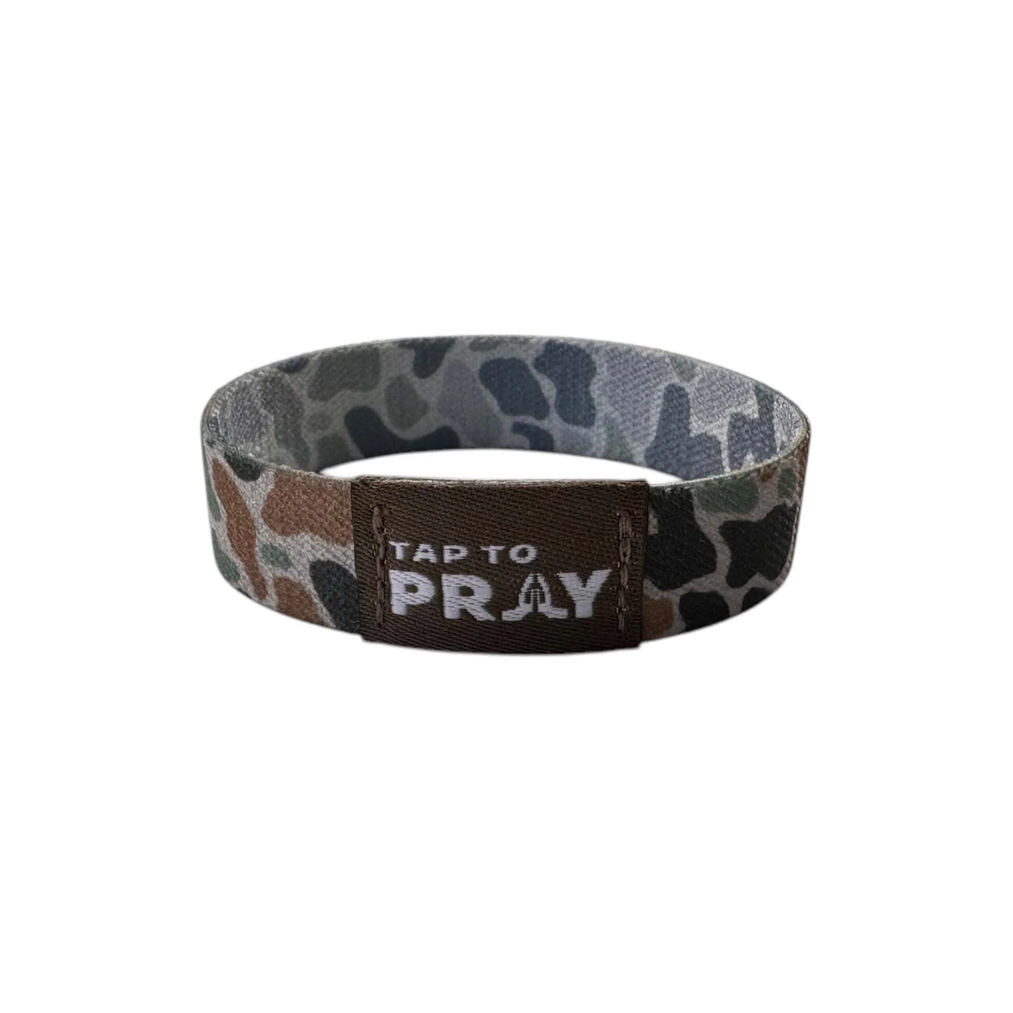 Tap To Pray Wristband in Classic Sage River Rock Camo - Image 2