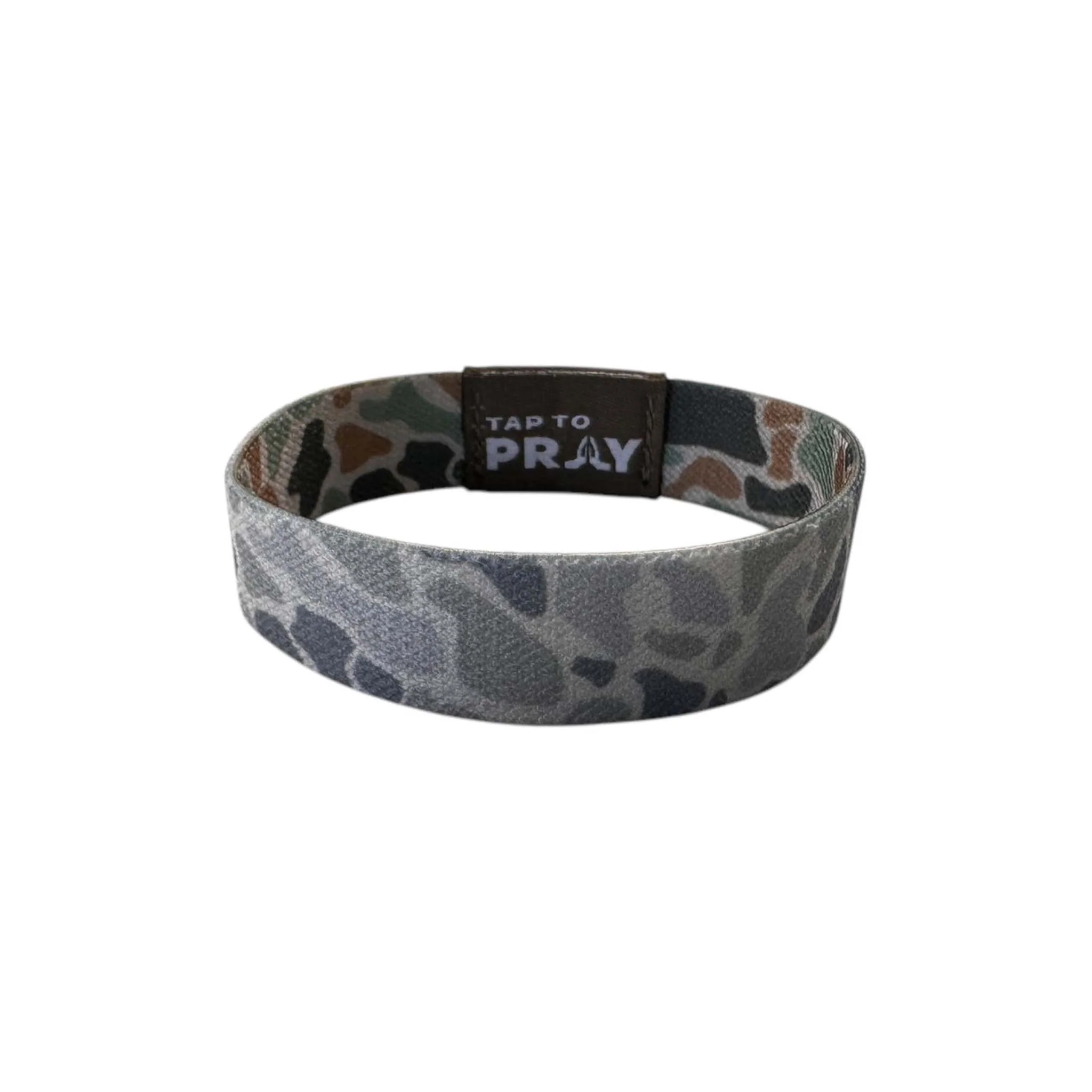 Tap To Pray Wristband in Classic Sage River Rock Camo - Image 3