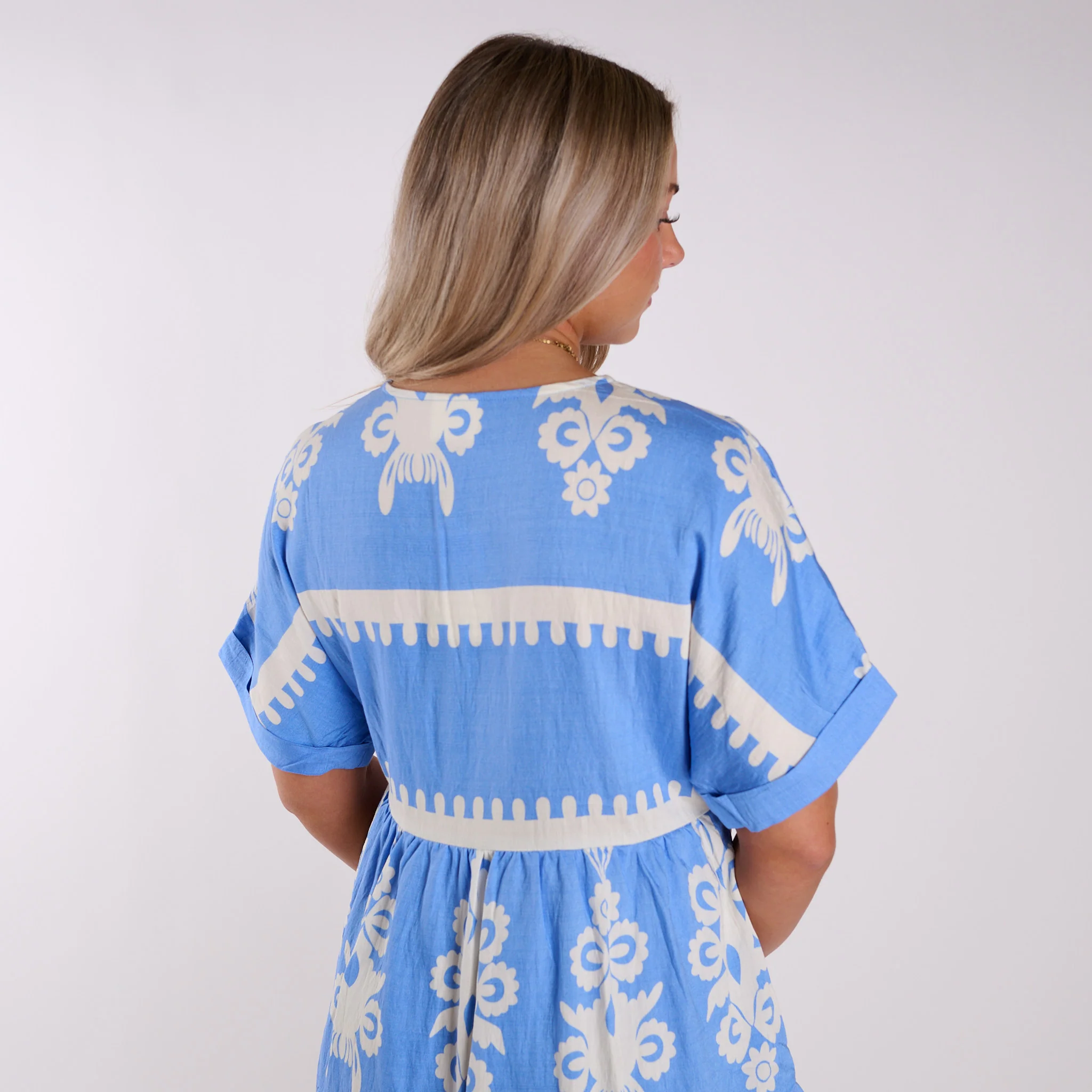 Euro Floral Dress - Image 9
