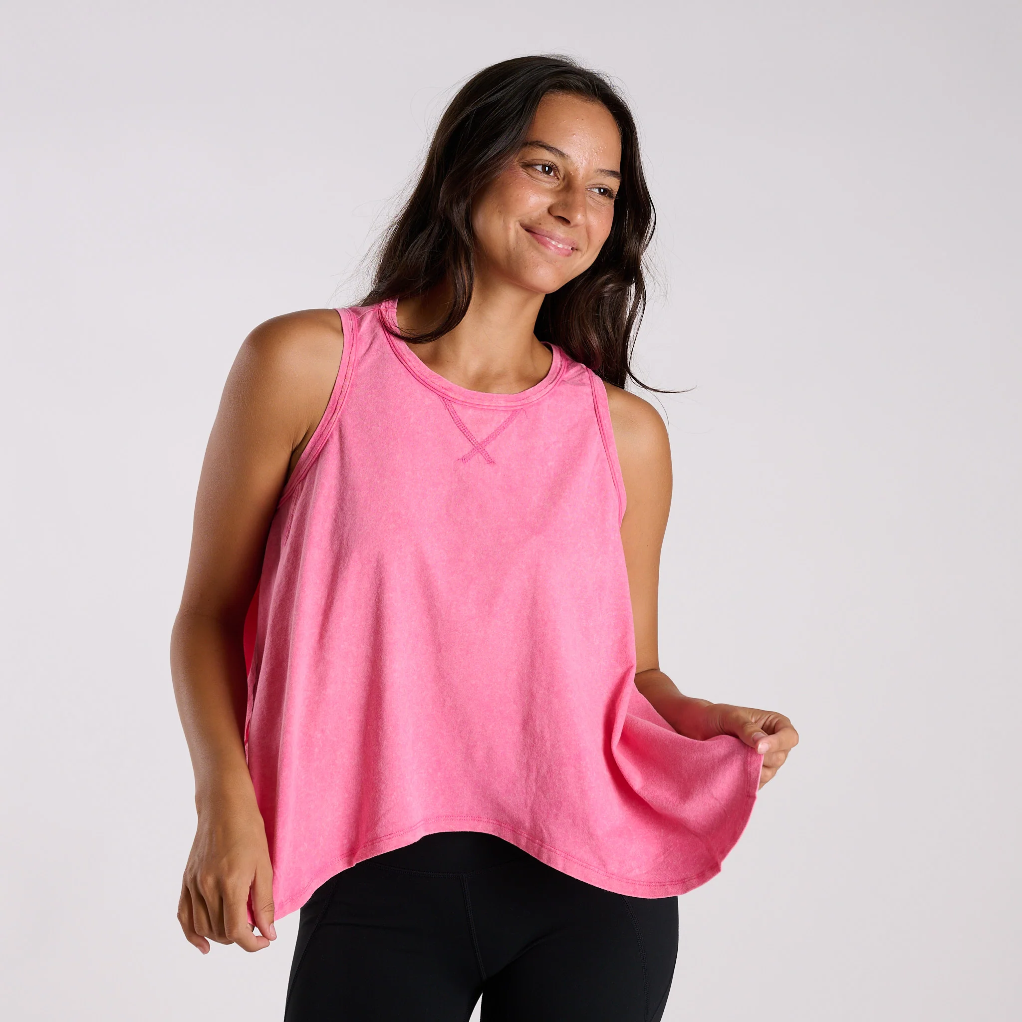 Vintage Washed Swing Tank Top