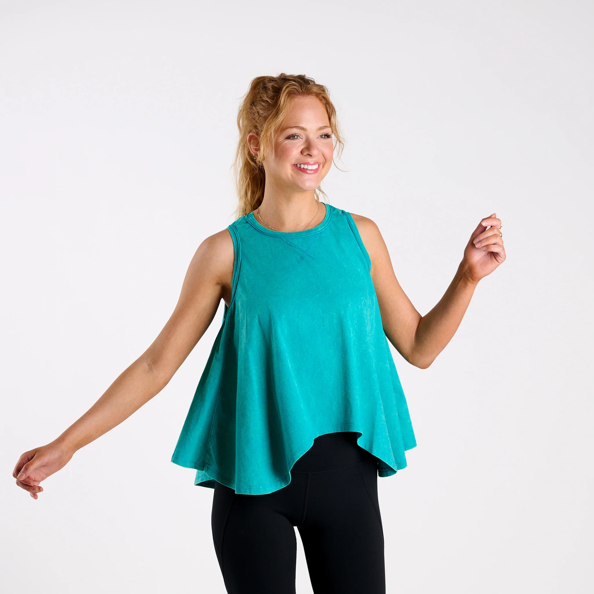Vintage Washed Swing Tank Top - Image 15