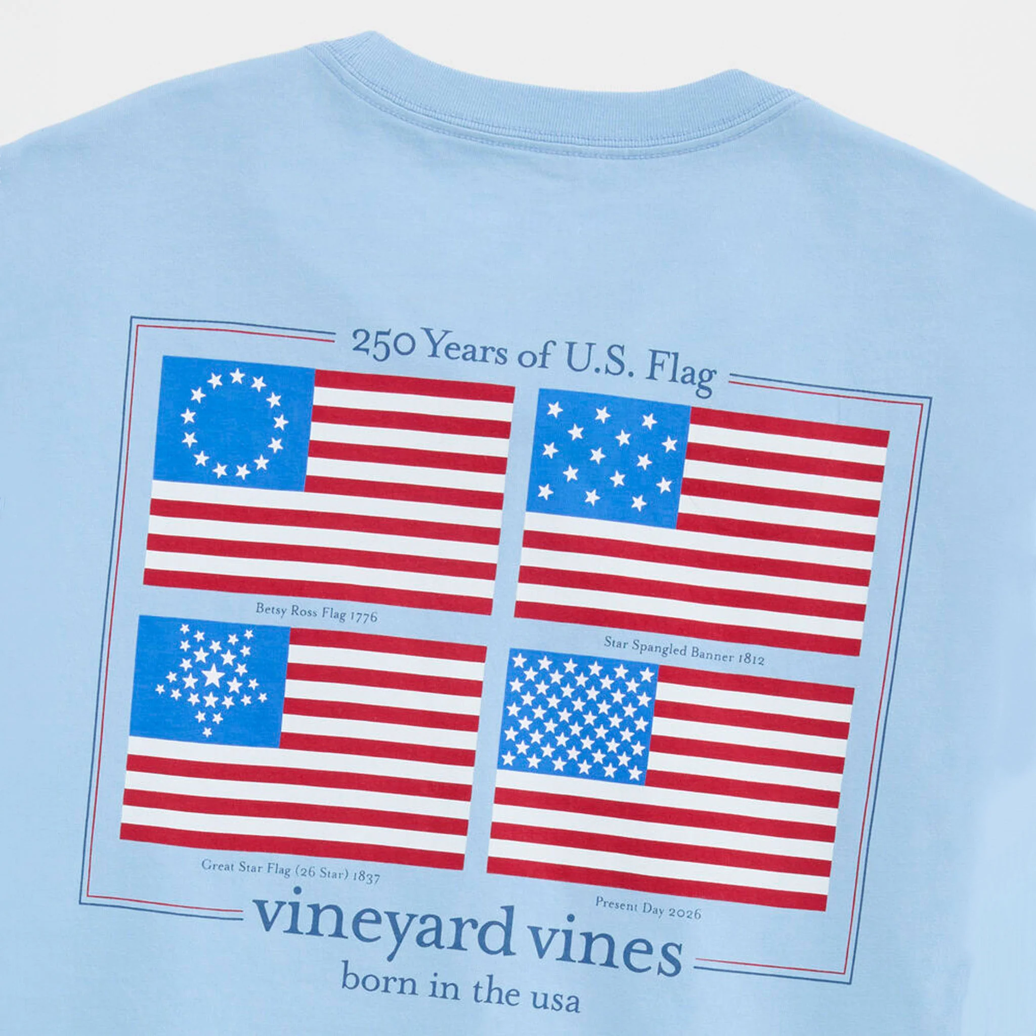 USA Flag Evolution Short Sleeve T-Shirt - Image 2