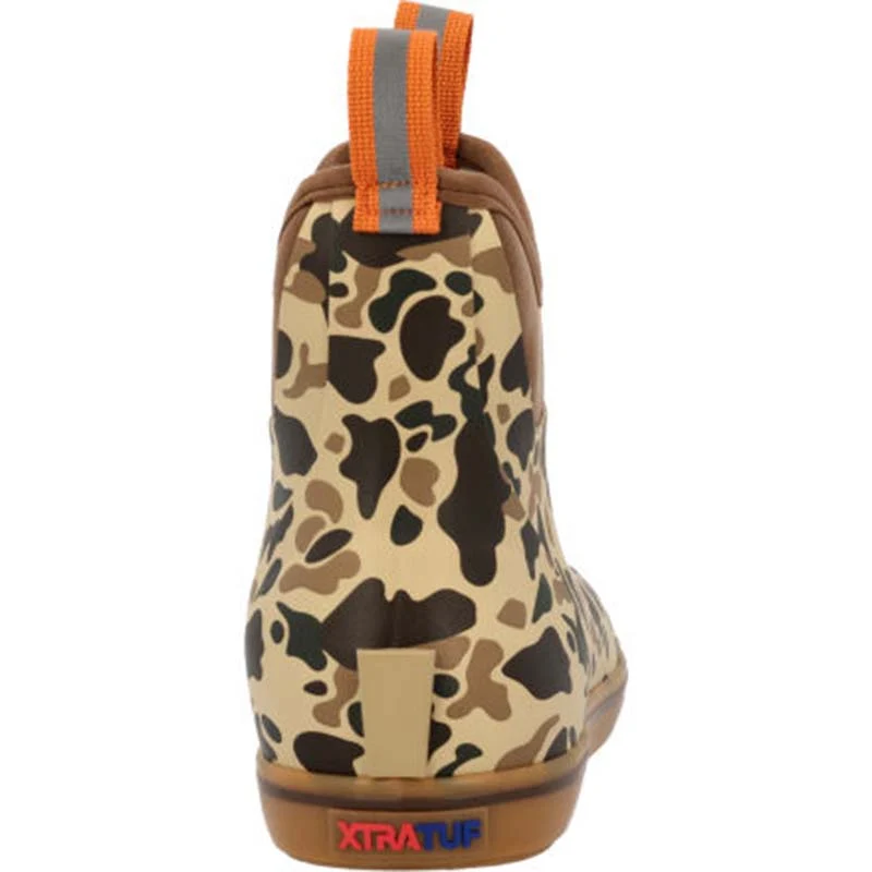 Women's 6 Inch Ankle Deck Boot in Duck Camo - Image 5