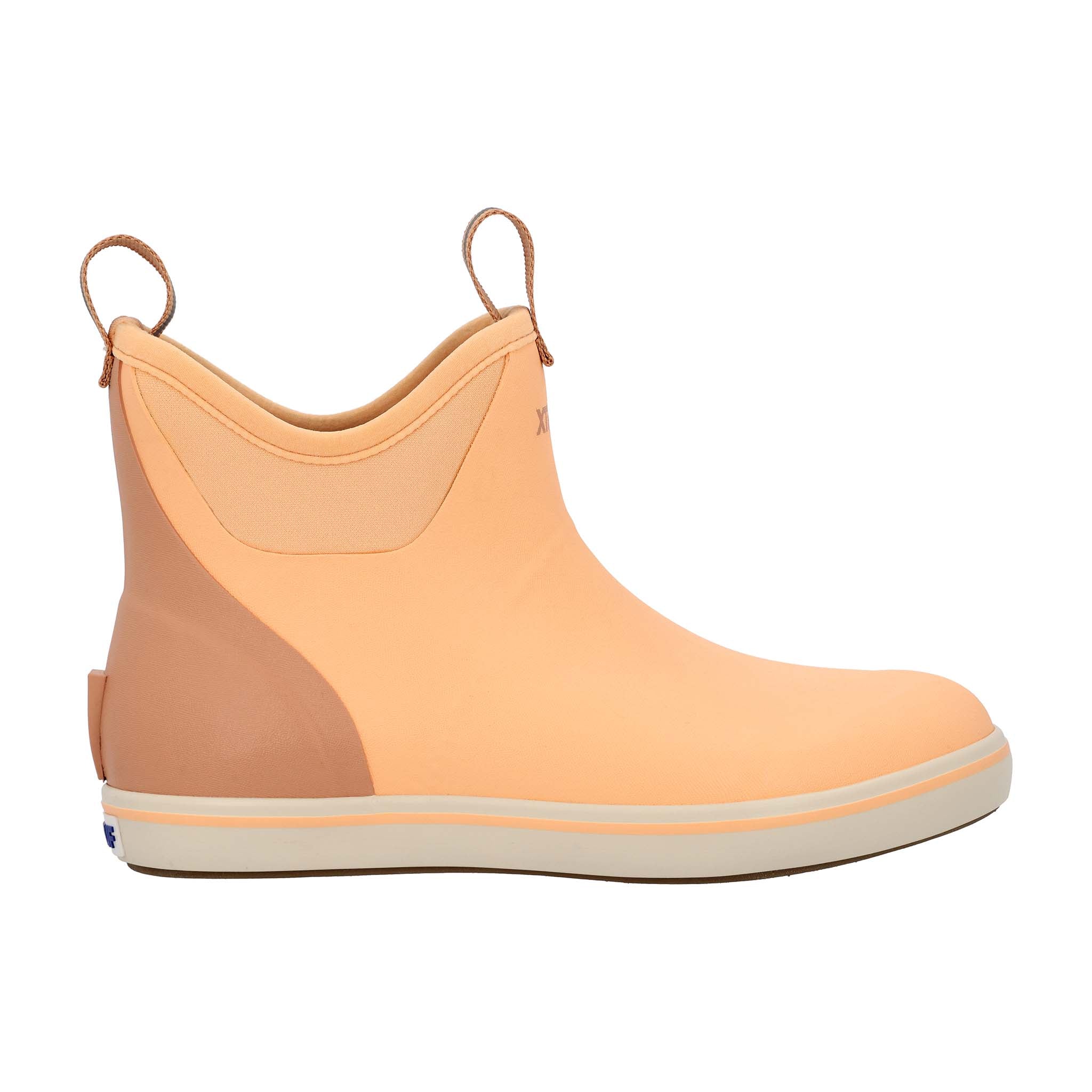 Women's 6 Inch Ankle Deck Boot in Peach Fuzz - Image 2