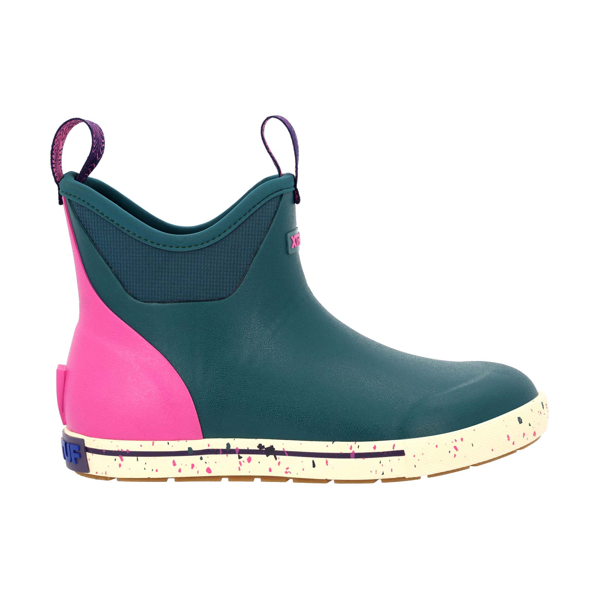 Women's 6 Inch Camp Ankle Deck Boot in Transformative Teal - Image 2