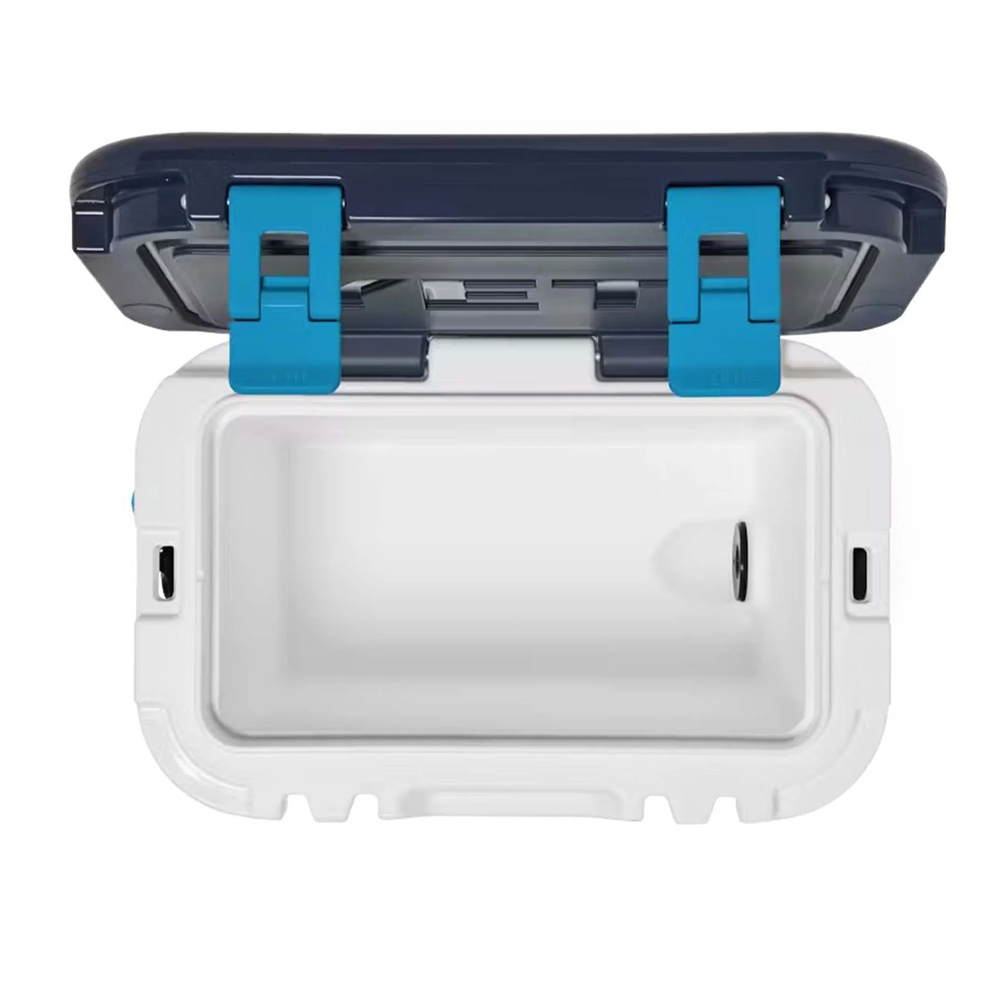 Blue & White Anniversary Roadie 15 Cooler - Image 5
