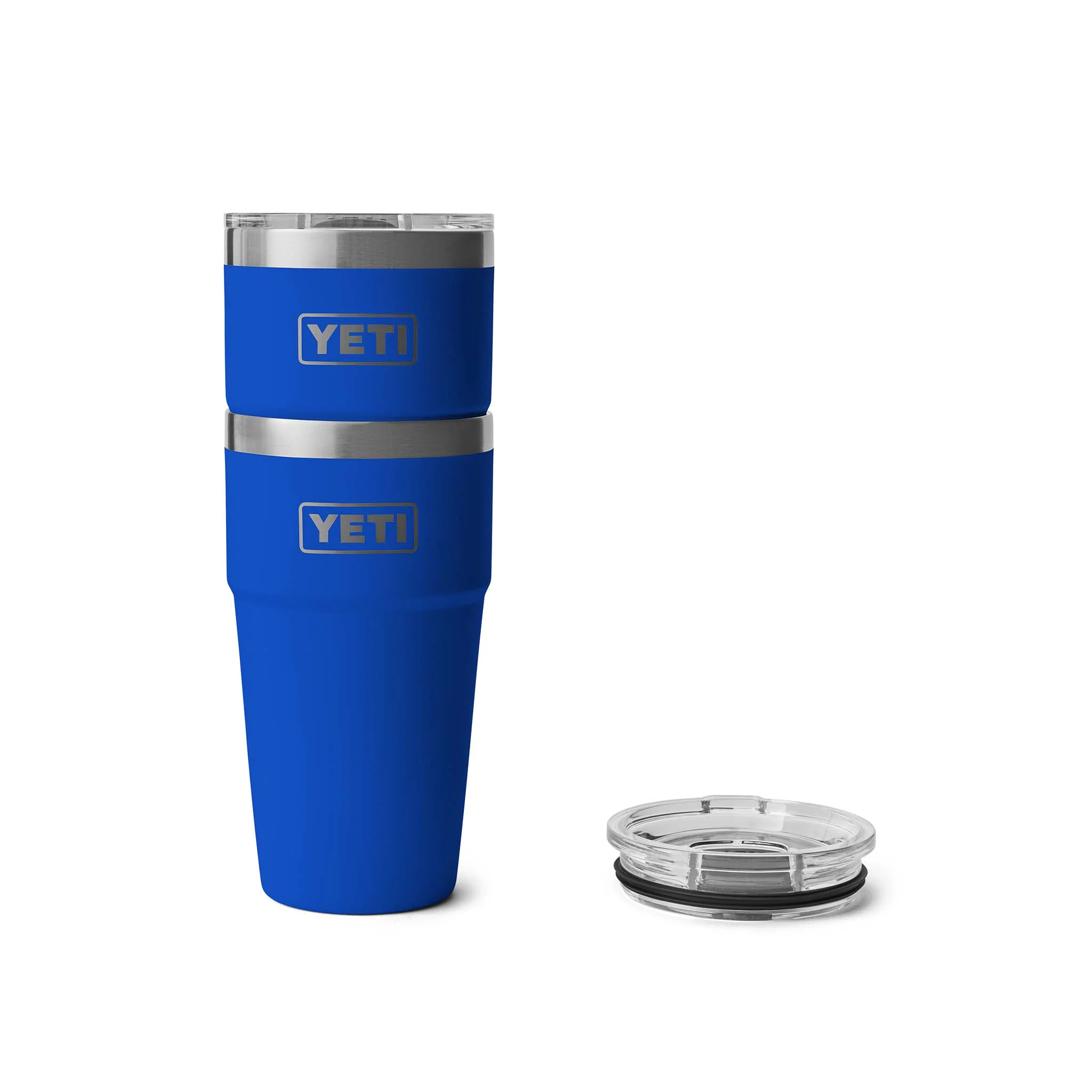 Royal Blue Rambler 20oz Stackable Cup - Image 4