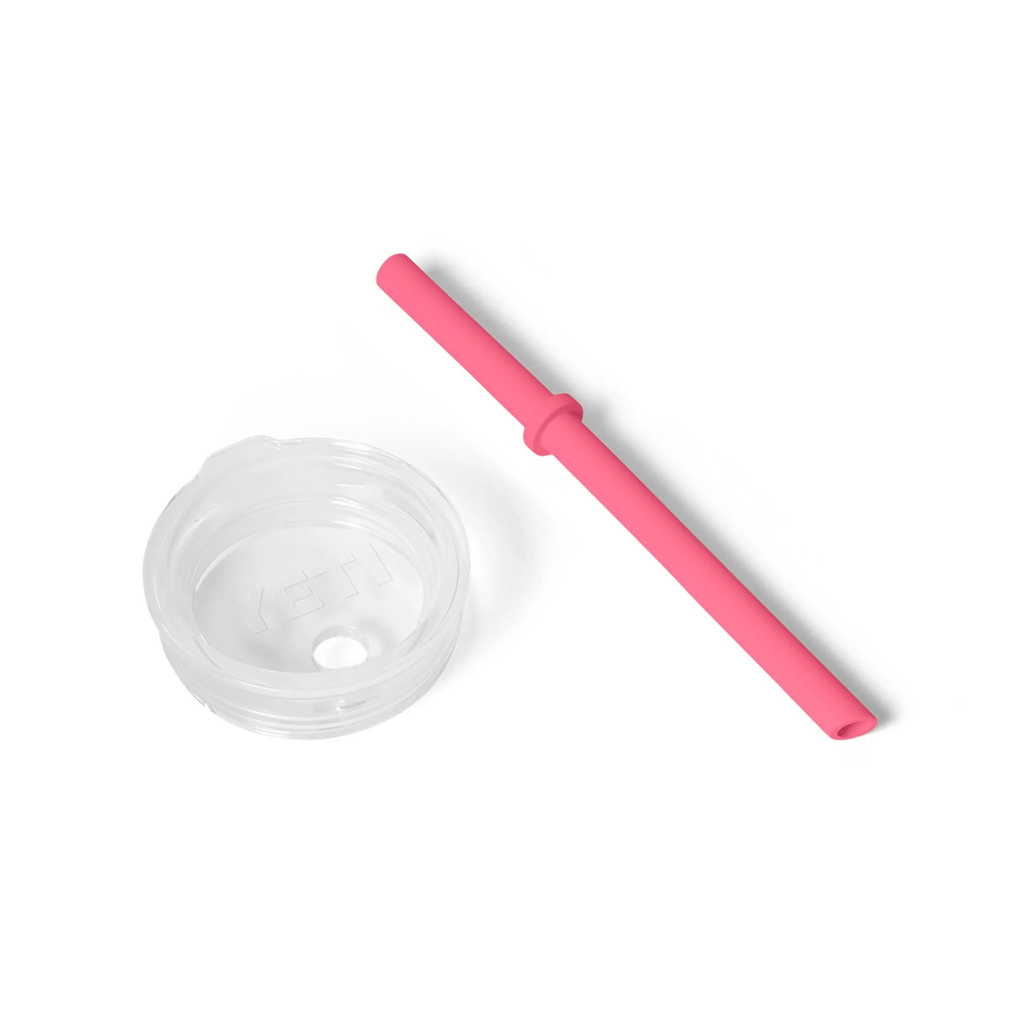 Tropical Pink Rambler 10oz Tumbler with Silicone Straw - Image 5